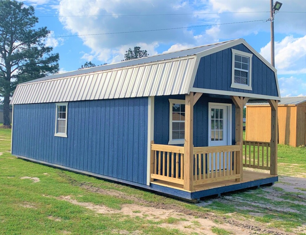 Lofted & Side Lofted Cabins - Yoder Gazebos, LLC - Gazebos, Pavilions ...